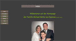 Desktop Screenshot of methe-family.de